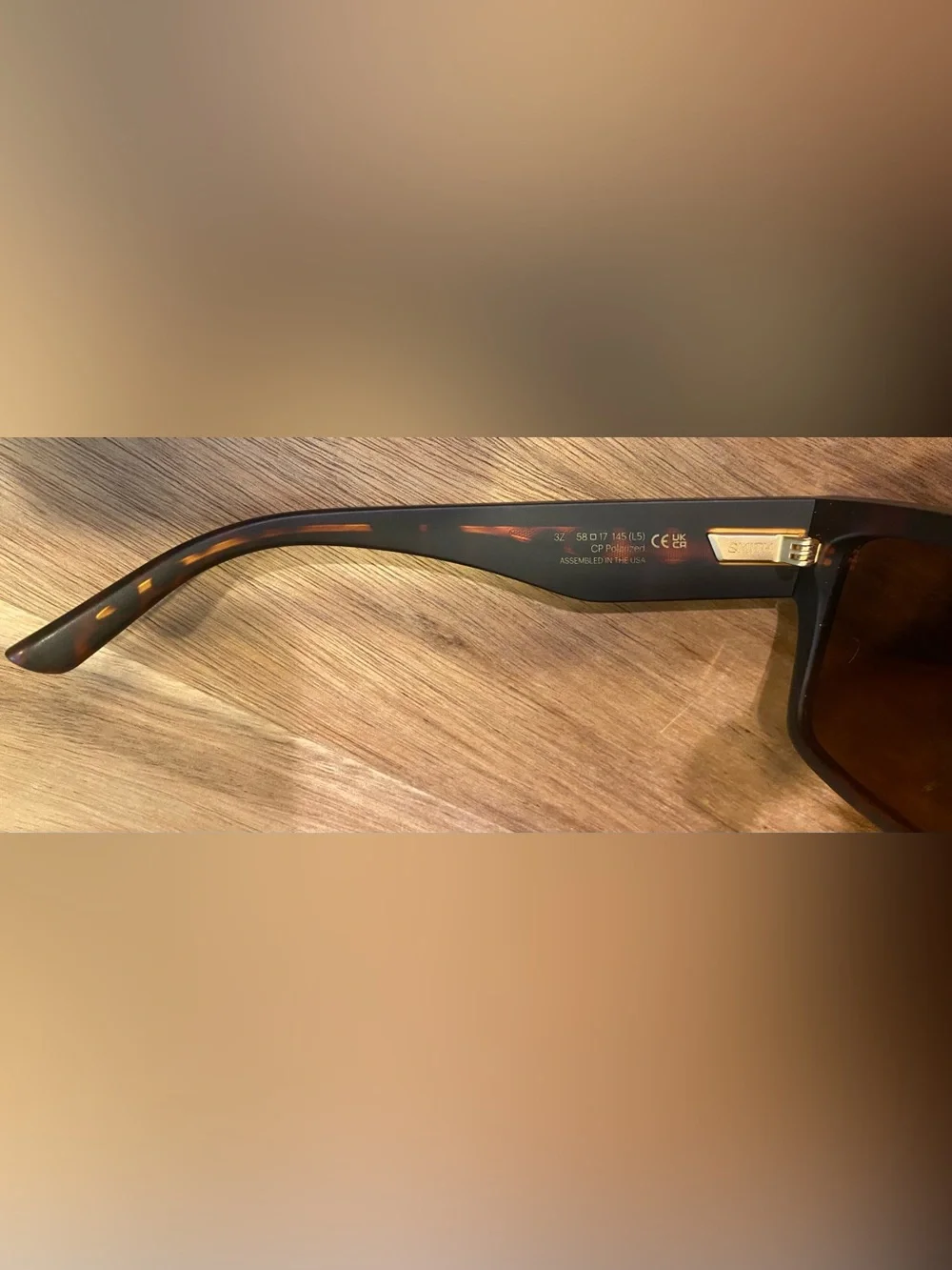 Smith Optics Lineup Sunglasses Matte Acetate Tortoise Frame ChromaPop Polarized